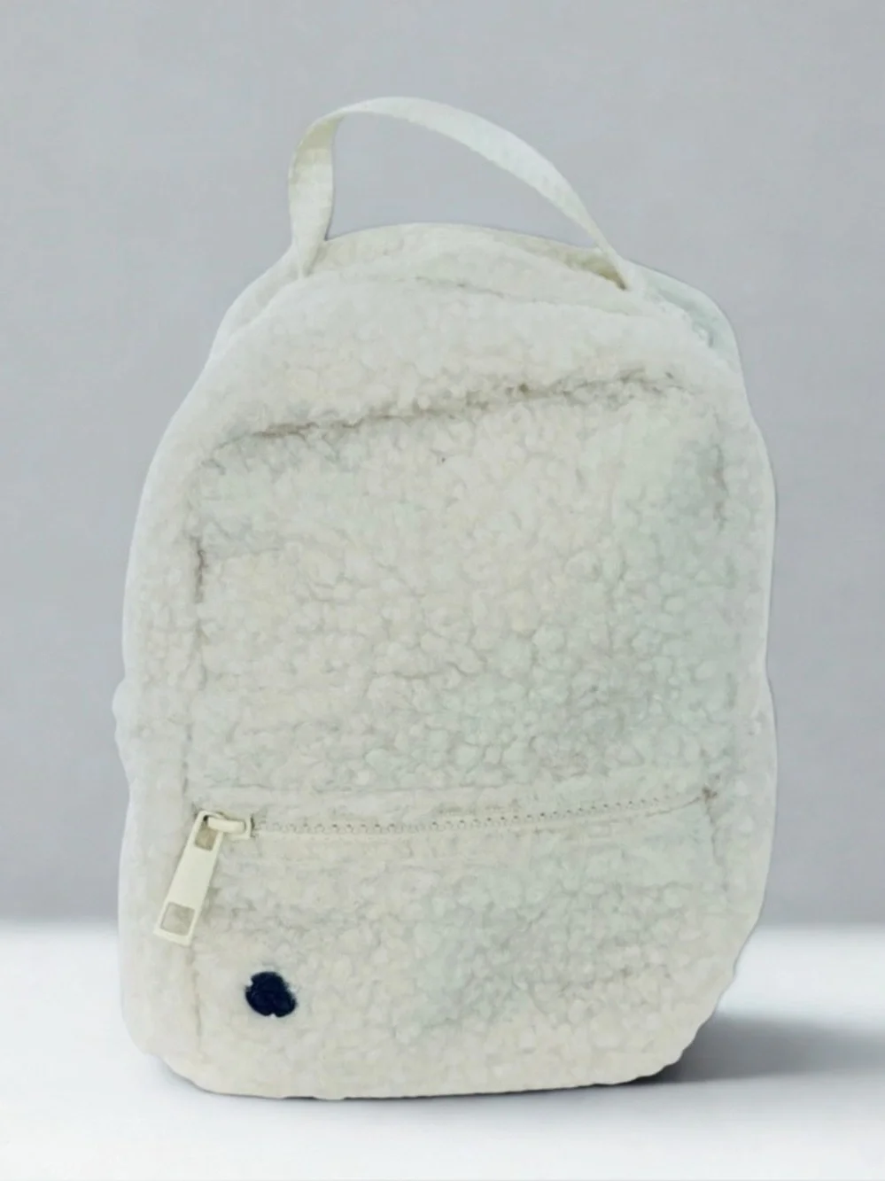 ZELLA Mini Faux Shearling Convertible Backpack